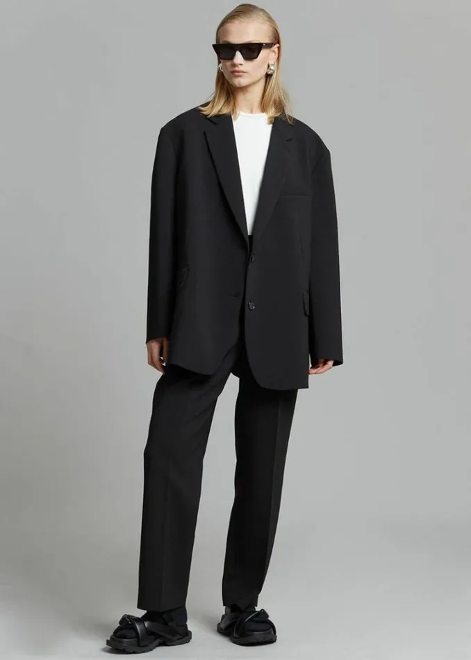 Women The Frankie Shop Bea Blazer 8211 Black Black