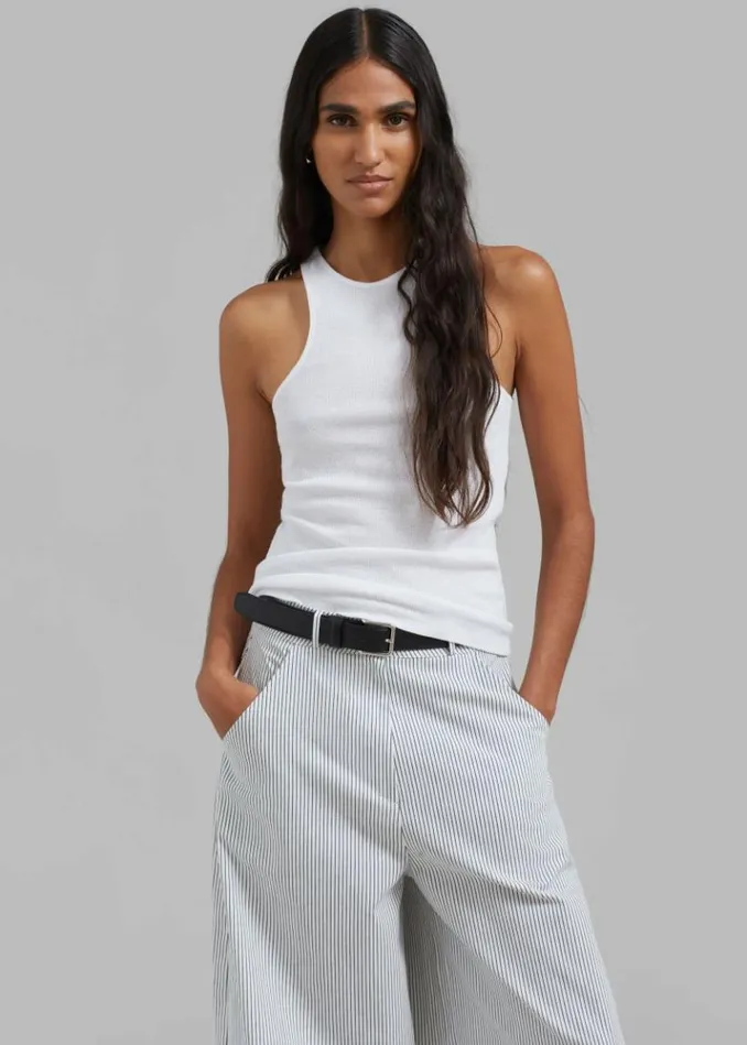 Women The Frankie Shop Ophelia Rib Tank Top 8211 White White