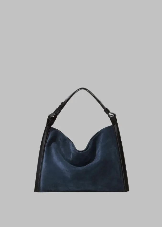 Women The Frankie Shop Proenza Schouler White Label Suede Minetta Bag 8211 NavyBlack Navyblack Women The Frankie Shop Proenza Schouler White Label Suede Minetta Bag 8211 NavyBlack Navyblack