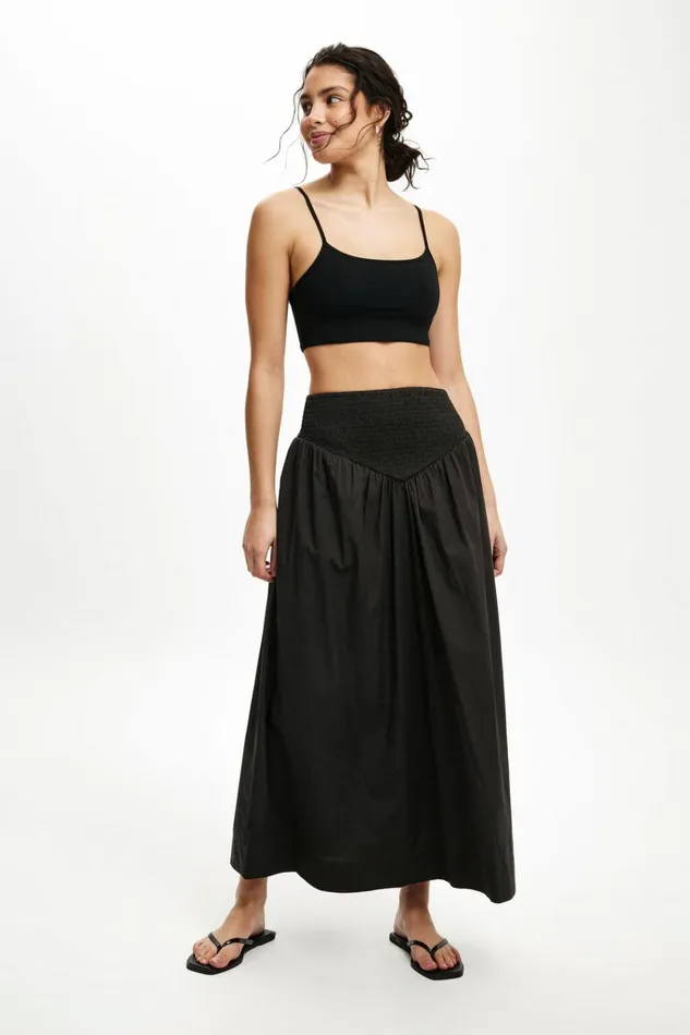 Women Tops Cotton On All Day Micro Crop Cami Black Women Tops Cotton On All Day Micro Crop Cami Black