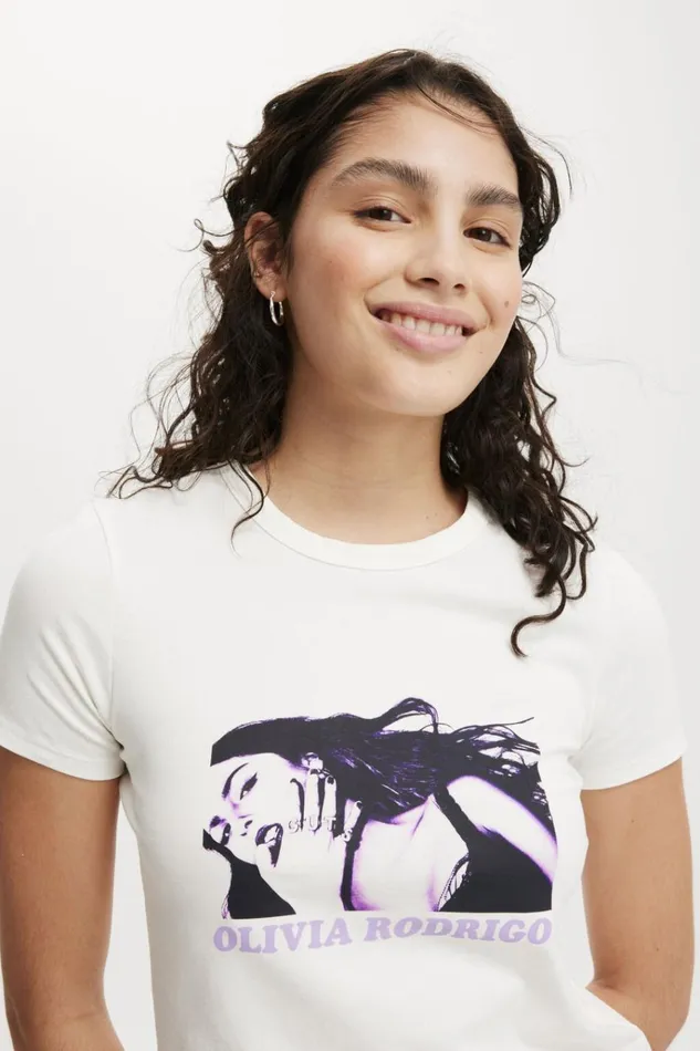 Women Tops Cotton On Fitted Lcn Graphic Longline Tee Lcn Br Olivia Rodrigo Photographicvintage Wh Women Tops Cotton On Fitted Lcn Graphic Longline Tee Lcn Br Olivia Rodrigo Photographicvintage Wh