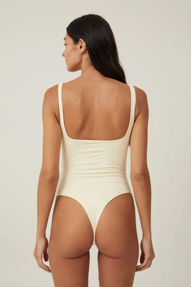 Women Tops Cotton On Soft Lounge Square Neck Bodysuit Panna Cotta Women Tops Cotton On Soft Lounge Square Neck Bodysuit Panna Cotta