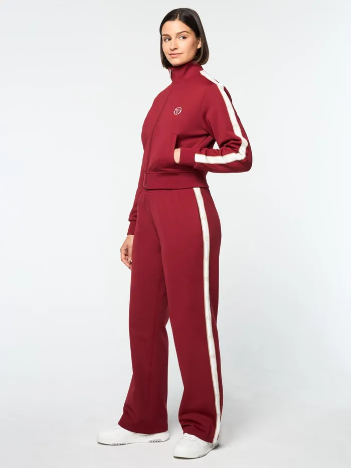 Women Tracksuits Sergio Tacchini Ardea Cropped Track Jacket Sundried Tomato