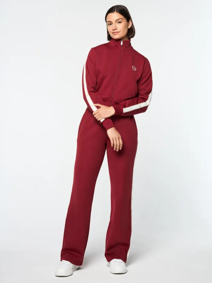 Women Tracksuits Sergio Tacchini Ardea Cropped Track Jacket Sundried Tomato