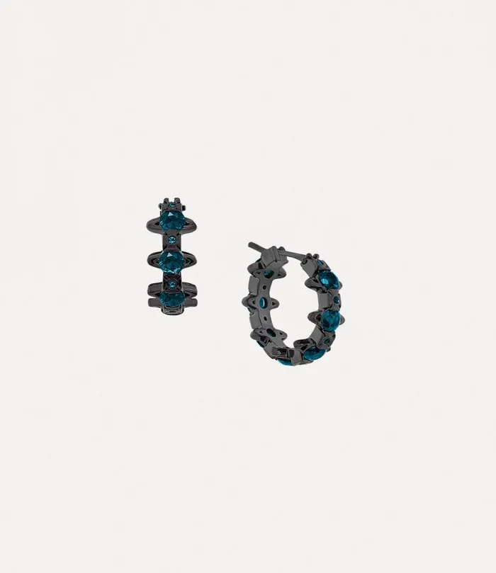 Women Warwick Earrings Rutheniumbluenanocrystalcz Vivienne Westwood Earrings