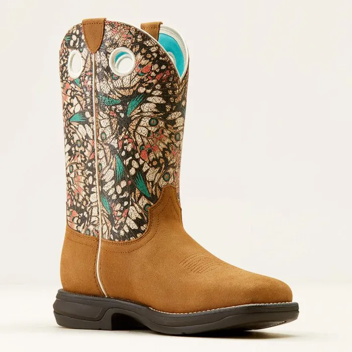 Women Western Boots Ariat Anthem Myra Western Boot Dark Tan Suedemariposa Women Western Boots Ariat Anthem Myra Western Boot Dark Tan Suedemariposa