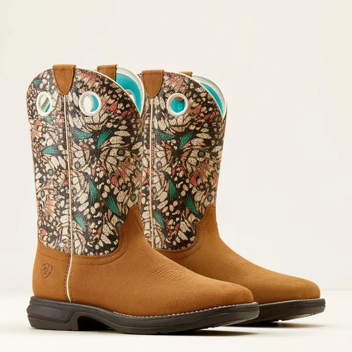 Women Western Boots Ariat Anthem Myra Western Boot Dark Tan Suedemariposa Women Western Boots Ariat Anthem Myra Western Boot Dark Tan Suedemariposa