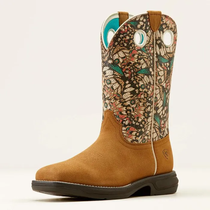 Women Western Boots Ariat Anthem Myra Western Boot Dark Tan Suedemariposa Women Western Boots Ariat Anthem Myra Western Boot Dark Tan Suedemariposa
