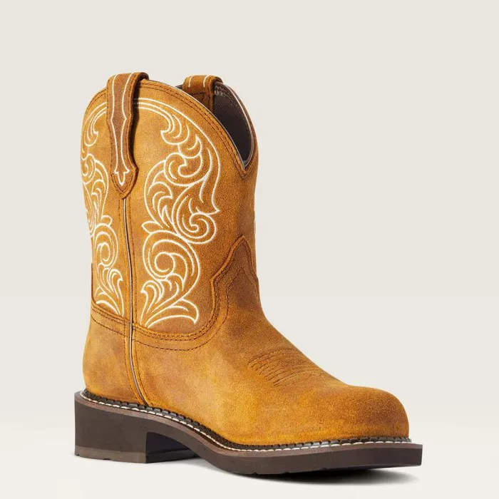Women Western Boots Ariat Fatbaby Heritage Waterproof Western Boot Ginger Spice Women Western Boots Ariat Fatbaby Heritage Waterproof Western Boot Ginger Spice