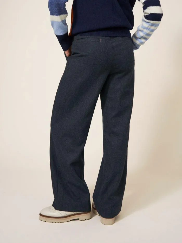 Women White Stuff Petite Clothing Belle Tweedy Wide Leg Trouser Grey Multi Women White Stuff Petite Clothing Belle Tweedy Wide Leg Trouser Grey Multi
