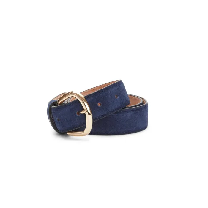 Women Women039s Suede Belt Navy Blue Fratelli Rossetti Belts