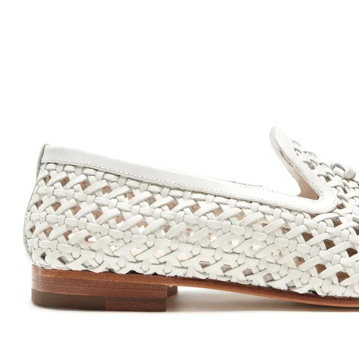 Women Woven Brera Loafer Ivory Fratelli Rossetti Loafers Women Woven Brera Loafer Ivory Fratelli Rossetti Loafers