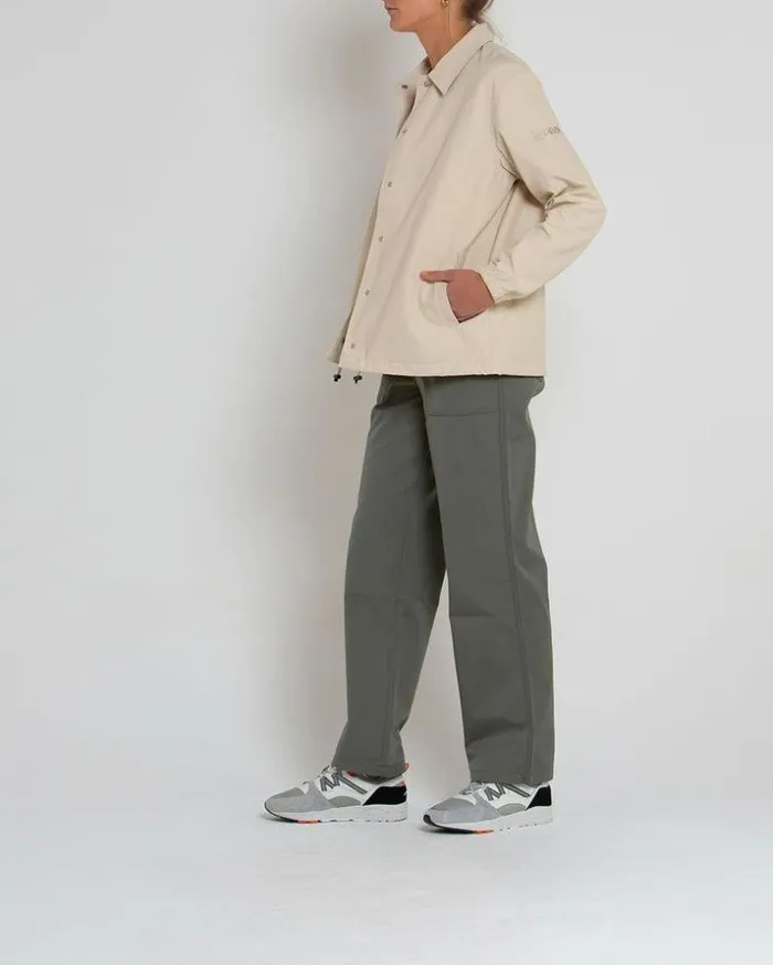 Womens Deus Ex Machina Jackets Tango Coach Jacket 8211 Bone White Bone White Womens Deus Ex Machina Jackets Tango Coach Jacket 8211 Bone White Bone White
