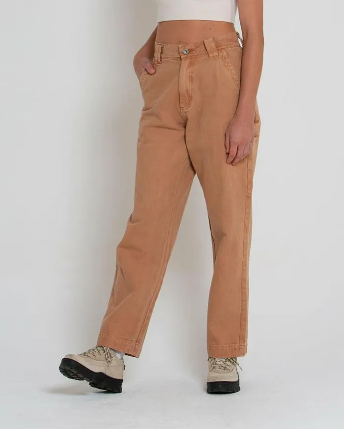 Womens Deus Ex Machina Pants High Fidelity Pant 8211 Sandstorm Sandstorm