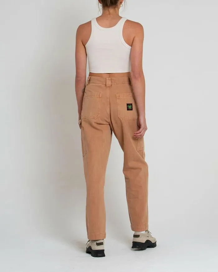 Womens Deus Ex Machina Pants High Fidelity Pant 8211 Sandstorm Sandstorm Womens Deus Ex Machina Pants High Fidelity Pant 8211 Sandstorm Sandstorm