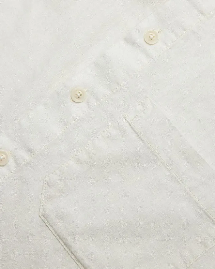 Womens Deus Ex Machina Shirts Onnie Short Sleeve Shirt 8211 Natural Natural Womens Deus Ex Machina Shirts Onnie Short Sleeve Shirt 8211 Natural Natural