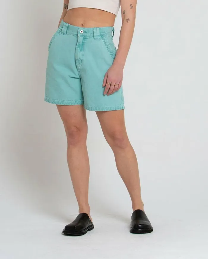 Womens Deus Ex Machina Shorts High Fidelity Short 8211 Aquifer Aquifer
