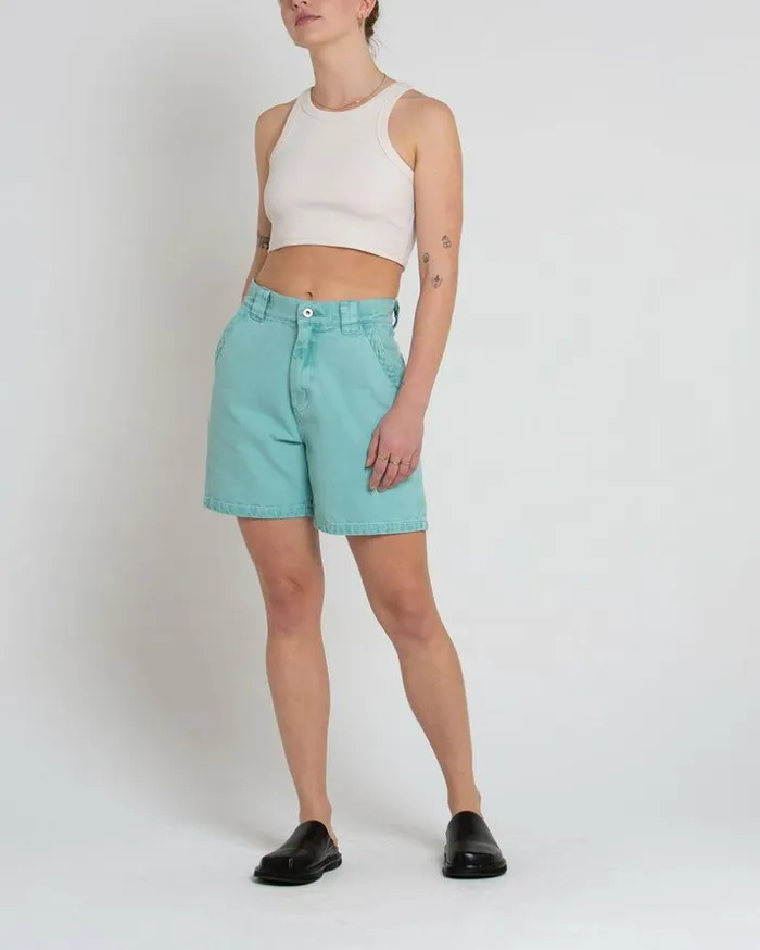 Womens Deus Ex Machina Shorts High Fidelity Short 8211 Aquifer Aquifer Womens Deus Ex Machina Shorts High Fidelity Short 8211 Aquifer Aquifer