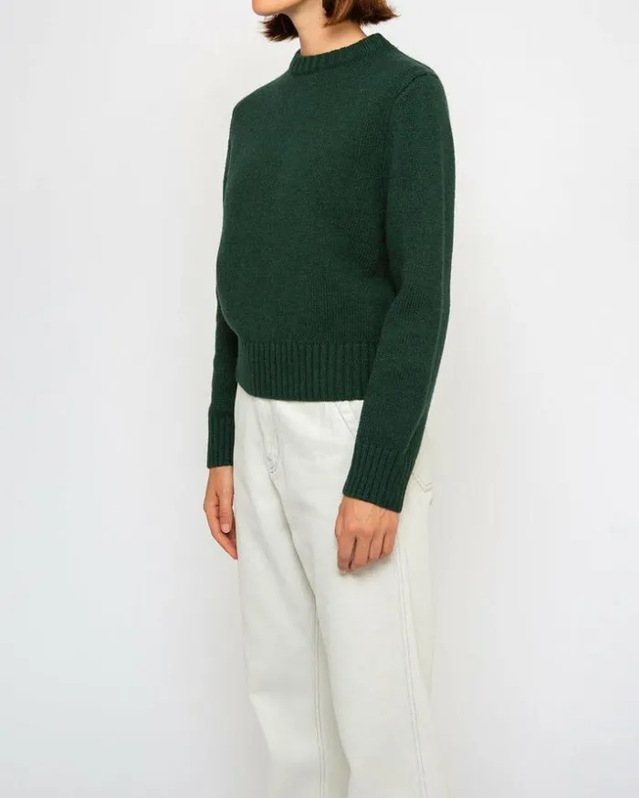 Womens Deus Ex Machina Sweaters Alexia Knit 8211 Jasper Green Jasper Green Womens Deus Ex Machina Sweaters Alexia Knit 8211 Jasper Green Jasper Green