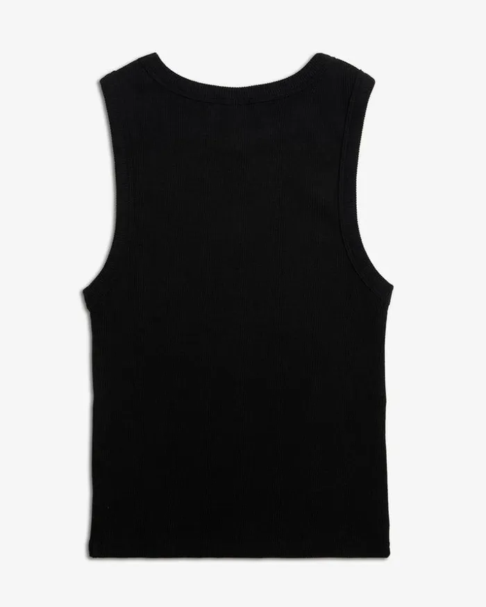 Womens Deus Ex Machina Tees Military Tank 8211 Anthracite Anthracite Womens Deus Ex Machina Tees Military Tank 8211 Anthracite Anthracite