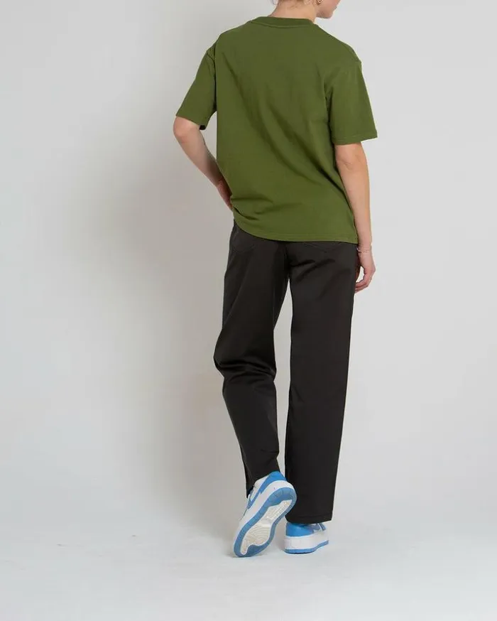 Womens Deus Ex Machina Tees Namesake Tee 8211 Pesto Pesto Womens Deus Ex Machina Tees Namesake Tee 8211 Pesto Pesto
