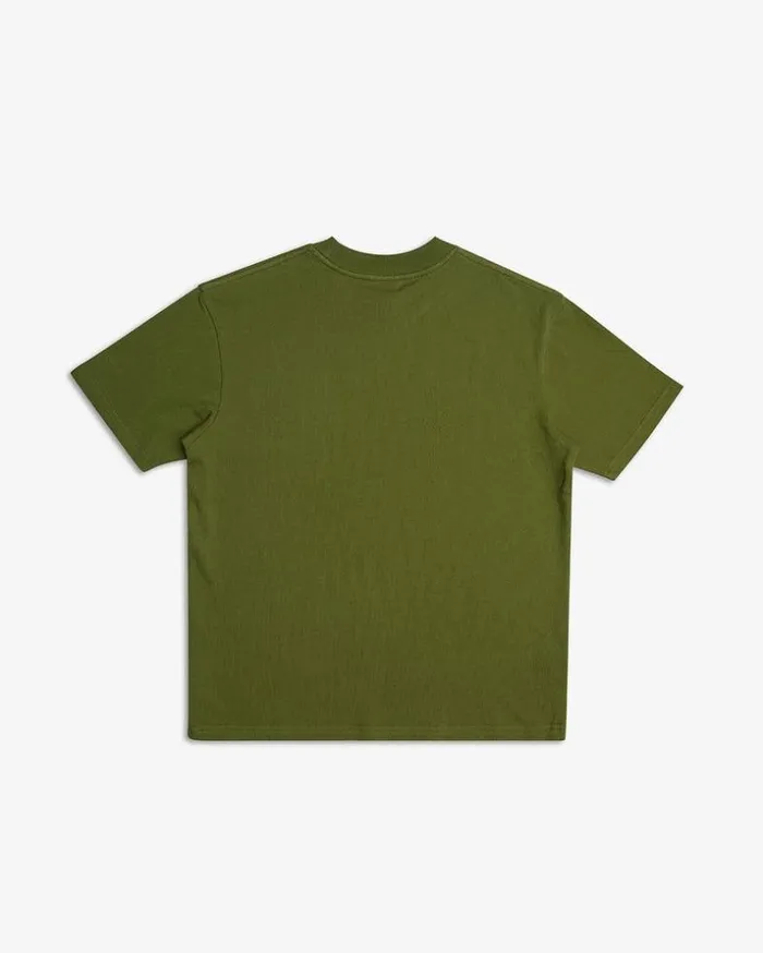 Womens Deus Ex Machina Tees Namesake Tee 8211 Pesto Pesto Womens Deus Ex Machina Tees Namesake Tee 8211 Pesto Pesto