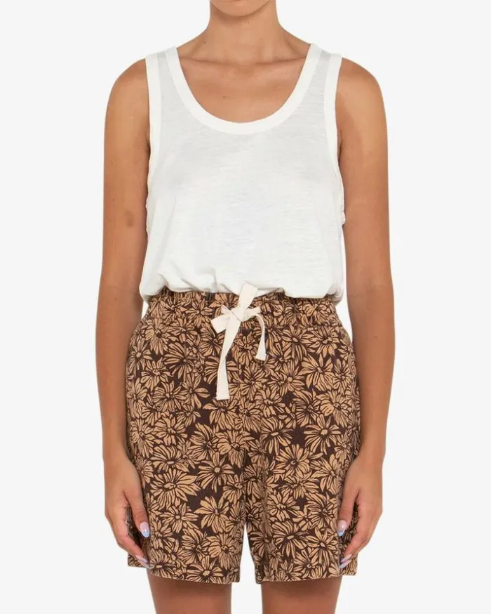 Womens Deus Ex Machina Tees Waverley Tank 8211 Natural Natural