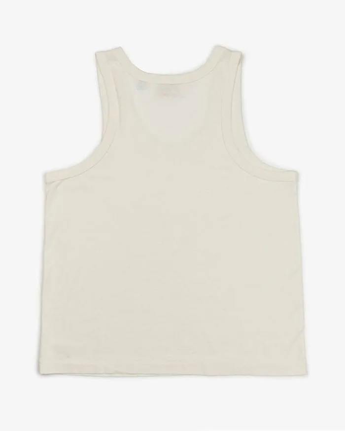 Womens Deus Ex Machina Tees Waverley Tank 8211 Natural Natural Womens Deus Ex Machina Tees Waverley Tank 8211 Natural Natural