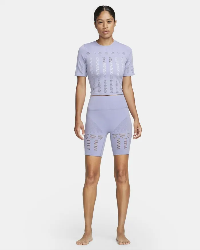 Yoga Women Nike Yoga DriFIT ADV Luxe Indigo Hazewhite