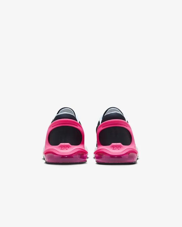 Younger Kids 3 8211 7 Years Kids Nike Air Max 270 GO Dark Obsidianfierce Pinkwhite