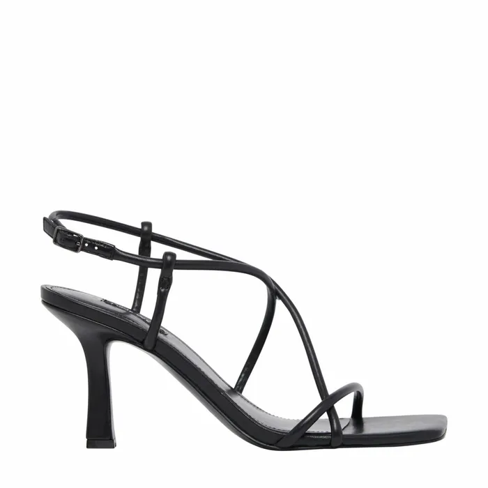 YUKI Black Women Nine West Sandals